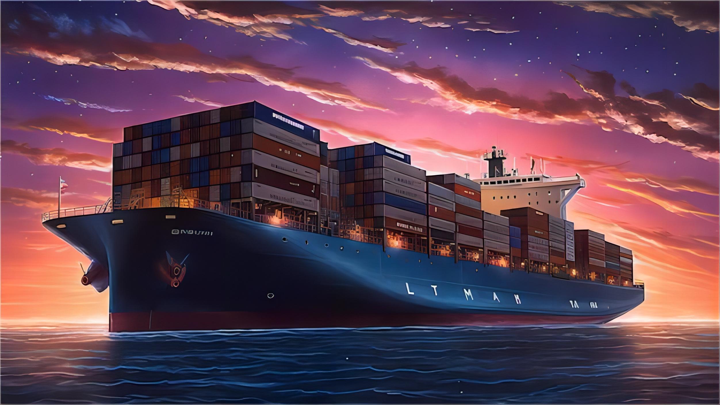LCL cargo being consolidated in a warehouse for shipping from China