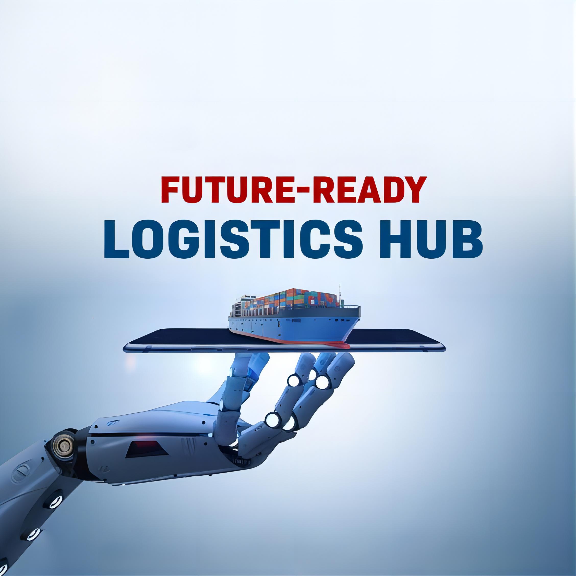 Logistics manager tracking ecommerce shipments on a digital map