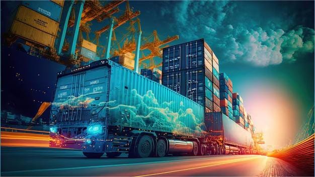 Comparison chart for different container shipping methods and costs