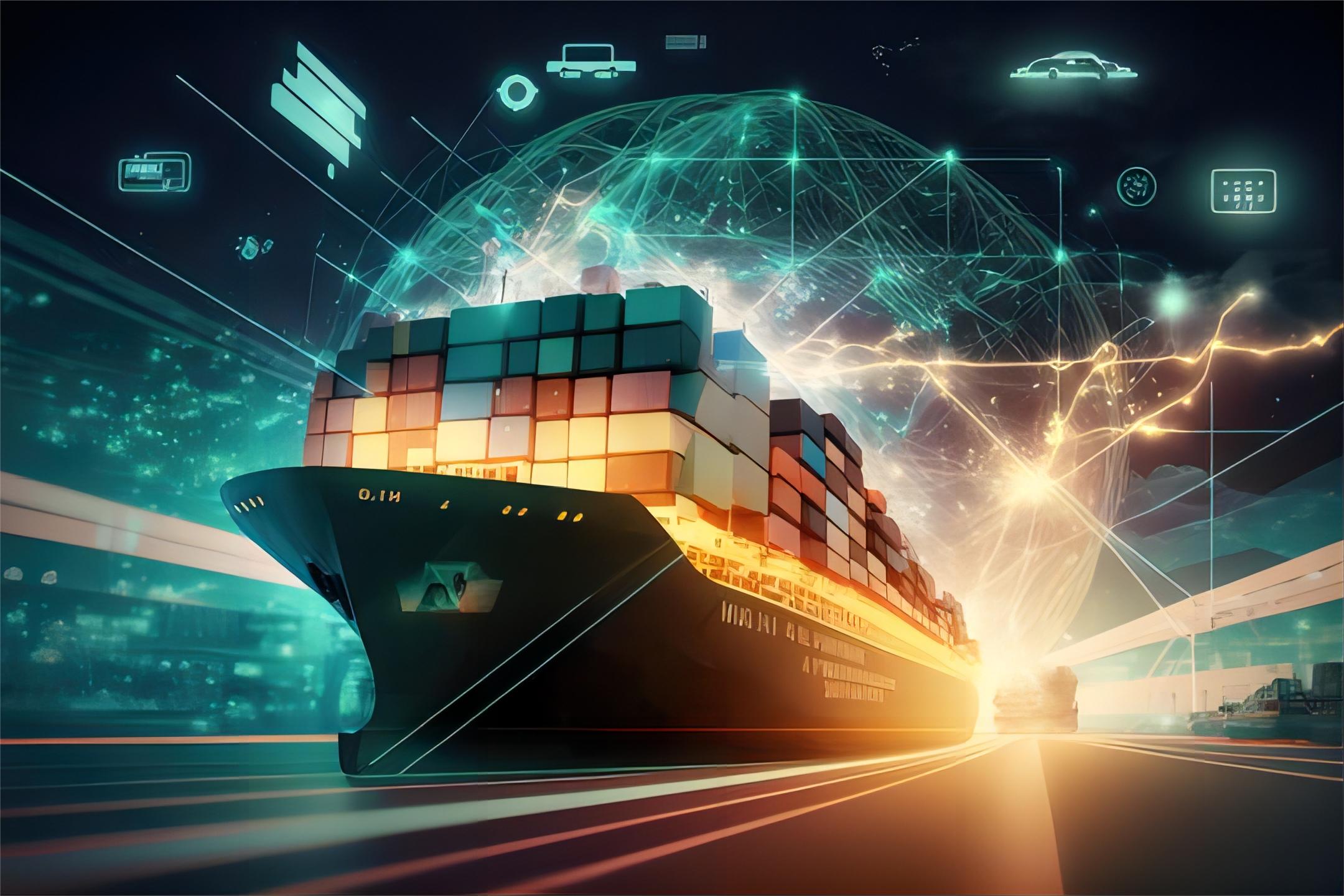 Logistics Outsourcing Canada corridor shipping and logistics visual