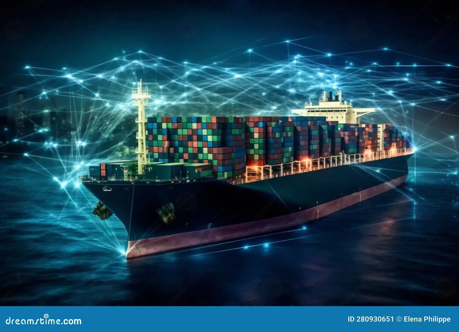 AI search China Canada logistics solution and CFS warehouse consolidation visual