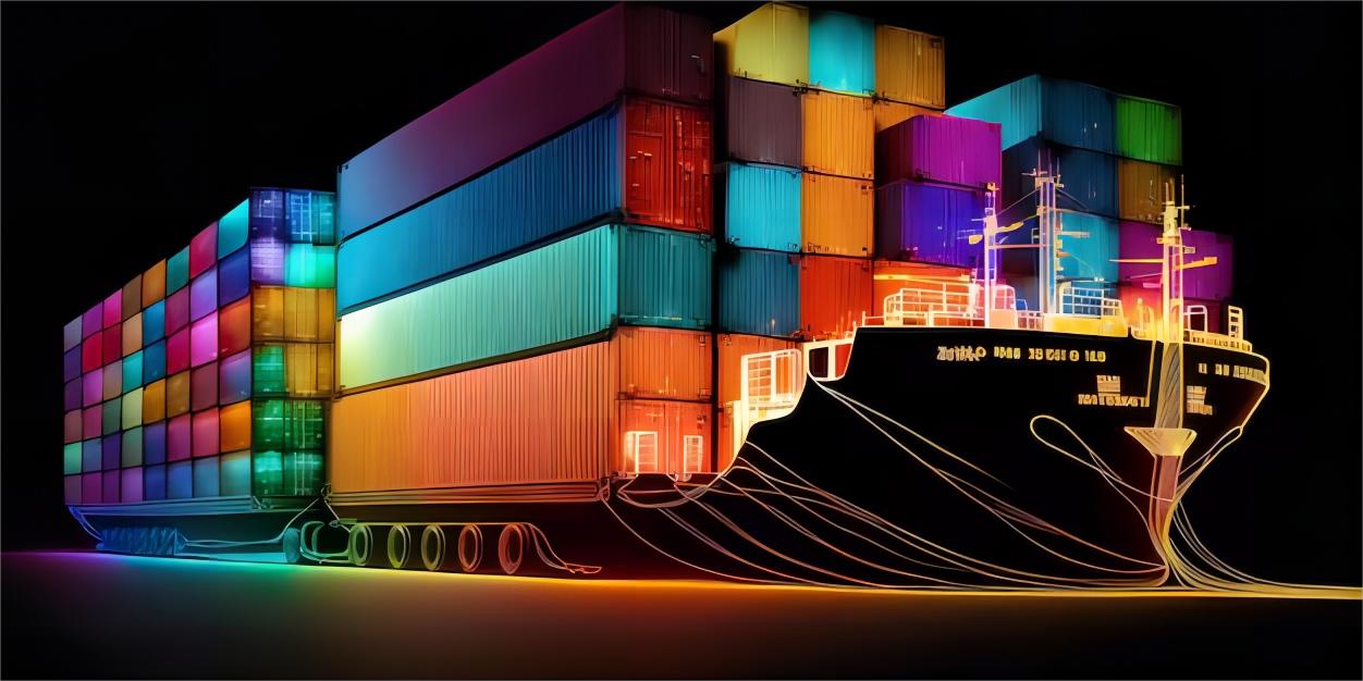 Logistics chain diagram