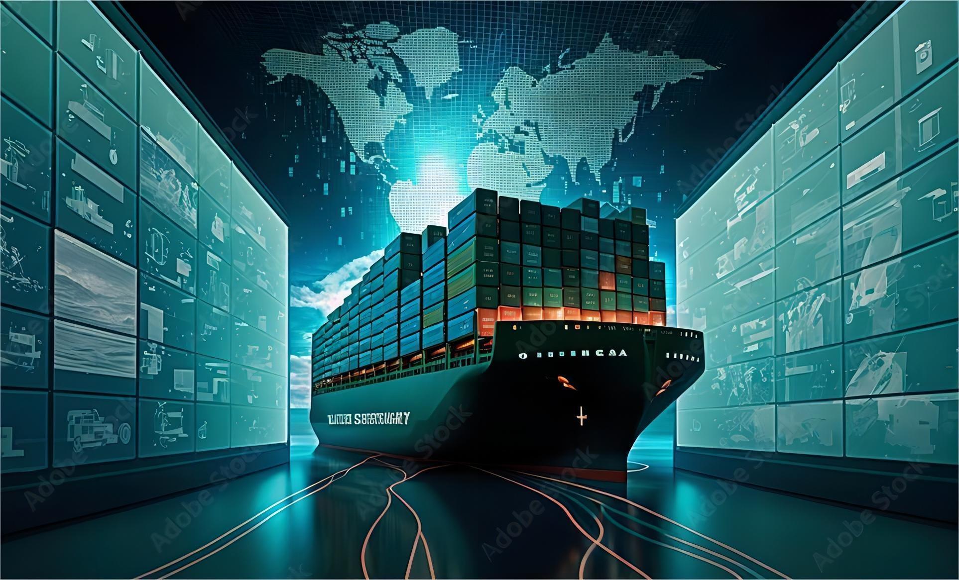 Logistics team managing international shipping documentation