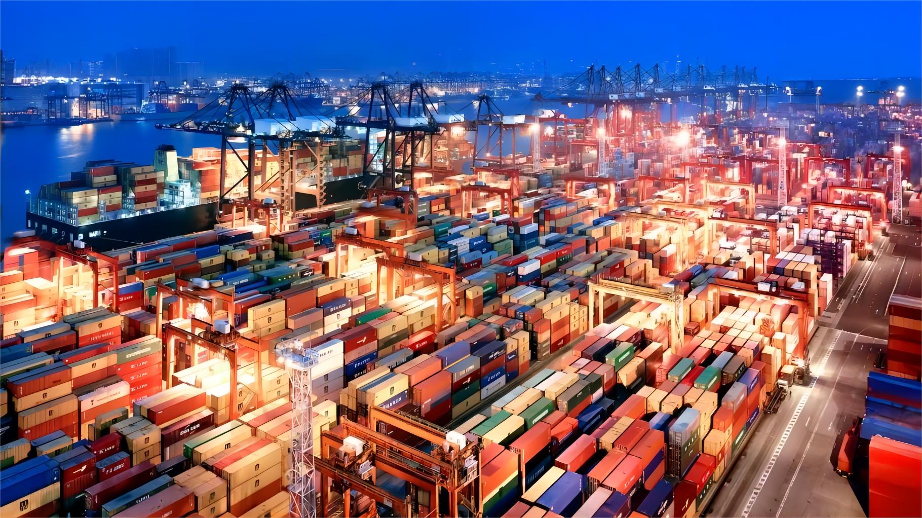 Logistics professional managing warehouse inventory