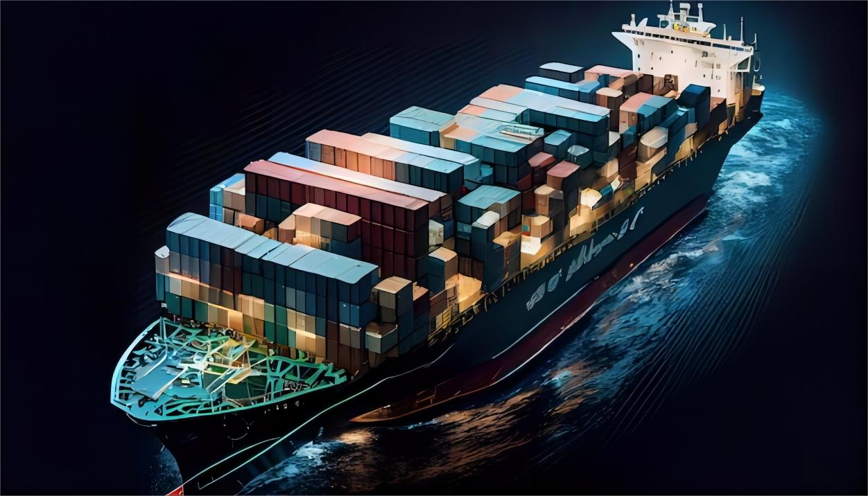 Logistics professional checking container manifests