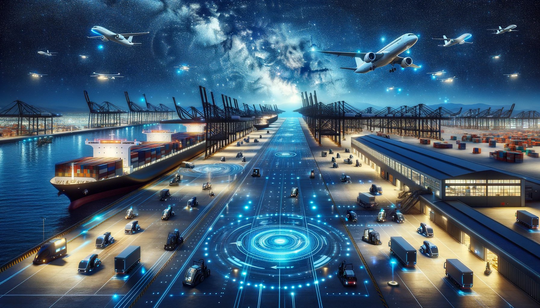 Multi-supplier cargo palletizing and freight operations